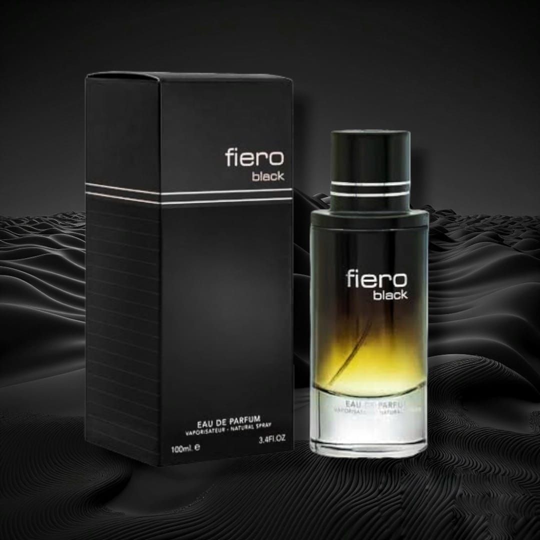 Fragrance World - Fiero Black Eau De Parfum 100ML